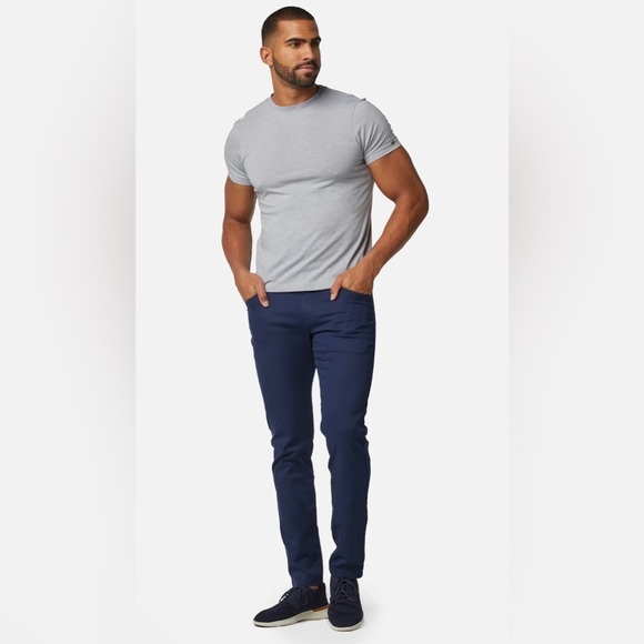 NWT Rhone Everyday Twill Five Pocket Pants Slim Straight Navy 30 W x 33 L $108 - Picture 2 of 10